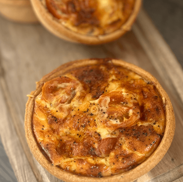 Mediterranean Vegetable Quiche